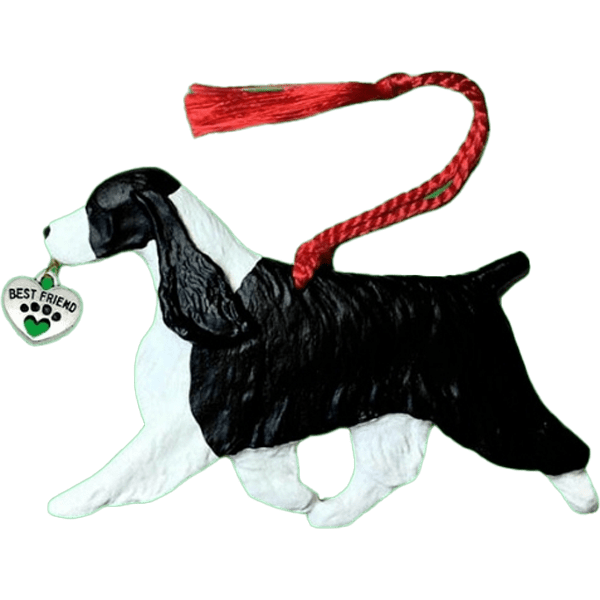 English-Springer-Spaniel--Dog-Ornament-Heart
