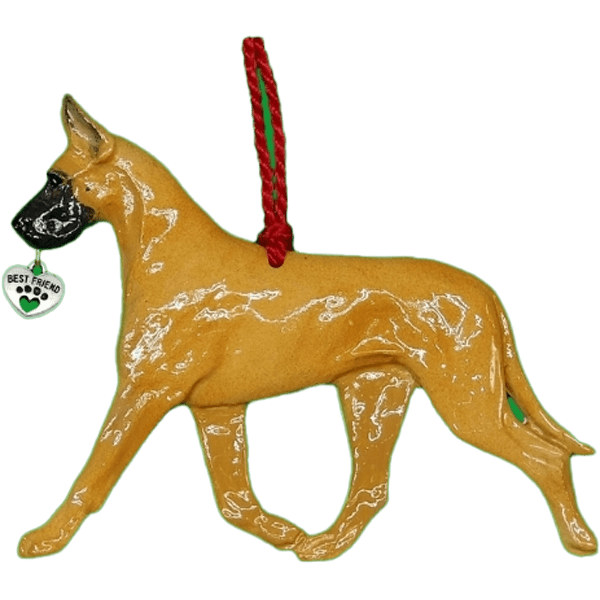 Great-Dane-Fawn--dark-Dog-Ornament-Heart