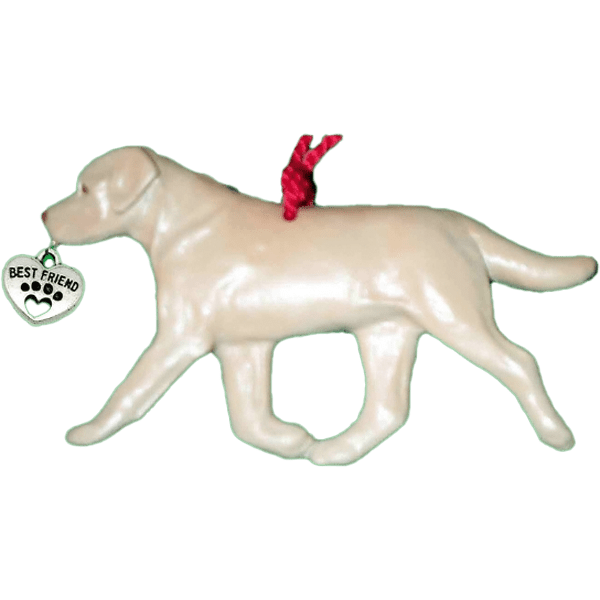 labrador--retriever-Yellow-Ornament-Heart