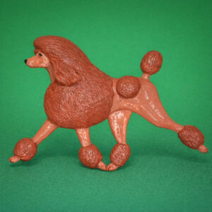 Poodle Standard Red